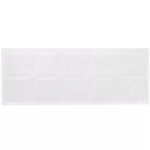 30x38mm Transparent adhesive pouches for necklace & bracelet chains x50