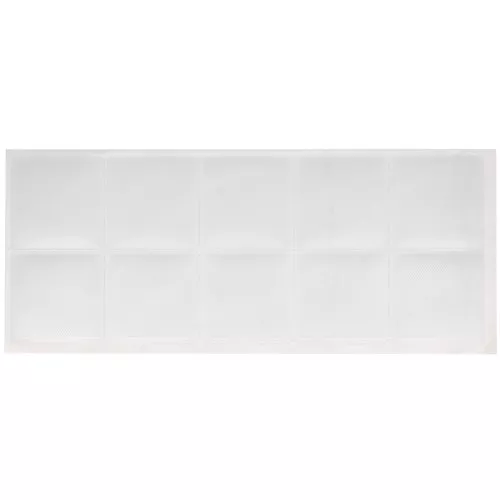 42x45mm clear adhesive pockets for necklace & bracelet chains x50