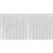 Set of 1600 square adhesive mirror mosaics 5x5 mm in Acrylic - Silver x1