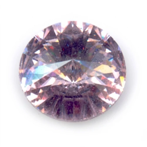 PureCrystal 1122 Rivoli Round Stone 12mm Light Amethyst