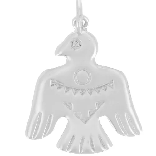 22.5x19mm 925 Sterling Silver Ethnic eagle pendant x1