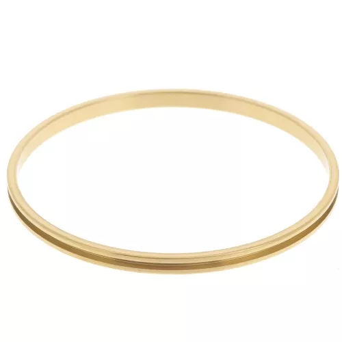 4x65mm Stainless steel 304 Grommet for weaving Delica 11/0 - 1 row 1.5mm - Gold x1