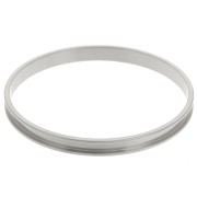 6x65mm Stainless steel 304 bracelet for Delica 11/0 weaving - 2 rows 3.8 mm x1|raw }}