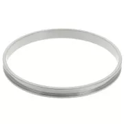 6x65mm Stainless steel 304 bracelet for Delica 11/0 weaving - 2 rows 3.8 mm x1