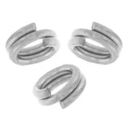 4x0.7mm - 304 stainless steel Double rings x10