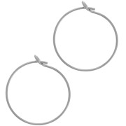20mm 304 stainless steel decorating hoop x2|raw }}