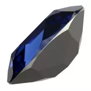 8x6mm Cabochon PureCrystal 4120 - Reinvented Dark Sapphire x1