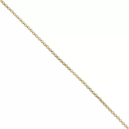 Belcher chain 2.3 mm - closed links - Stainless steel 316L Gold x50cm
