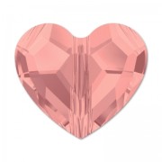 PureCrystal Love Bead 5741 12mm Blush Rose x1