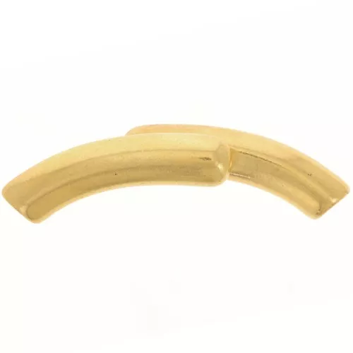 2-cylinder magnetic clasp for 5mm cord - Fine gold plated x1