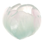 15mm Plastic flower bead - Water green x1|raw }}