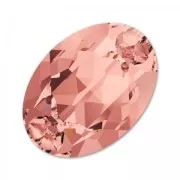 PureCrystal 4120 Oval Fancy Stone 14x10mm Blush Rose x1
