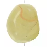12x10mm Irregular nugget beads in acrylic - Olive Green Marbled x10