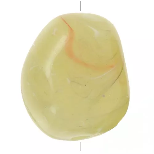 12x10mm Irregular nugget beads in acrylic - Olive Green Marbled x10
