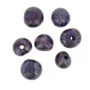 Acai seeds from Brazil 8mm Purple x 10