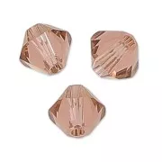 PureCrystal 5328 Crystal Bicones 3mm Blush Rose x50