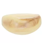 Brown - Accessoire pour cheveux - pour chouchou élastique - 52x28 mm en résine - Ivoire marbré Accessoire pour cheveux - pour chouchou élastique - 52x28 mm en résine - Ivoire marbré