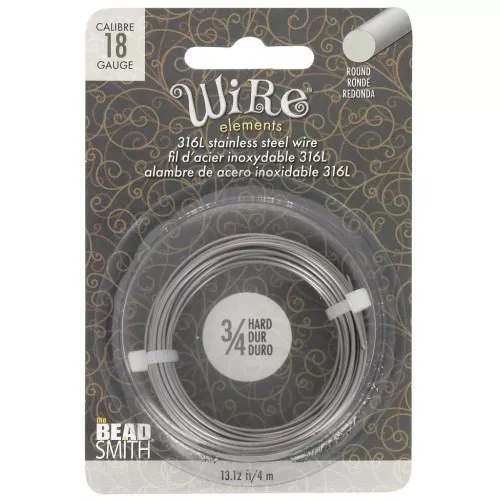 1.02mm 316L stainless steel Round wire hard x4m