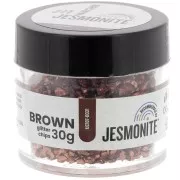Brown - Chips pailletés en flacon - Jesmonite - Marron x30g Chips pailletés en flacon - Jesmonite - Marron x30g