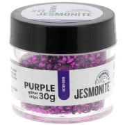 Glitter Chips in Bottle - Jesmonite - Mauve x30g