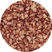 Glitter Chips in Bottle - Jesmonite - Orange x30g