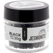Glitter chips in bottle - Jesmonite - Black x30g|raw }}
