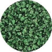 Glitter Chips in Bottle - Jesmonite - Green x30g
