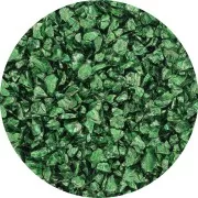 Glitter Chips in Bottle - Jesmonite - Green x30g