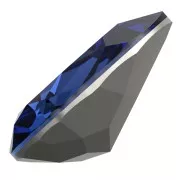 8x6mm PureCrystal 4320 Cabochon - Reinvented Dark Sapphire x1