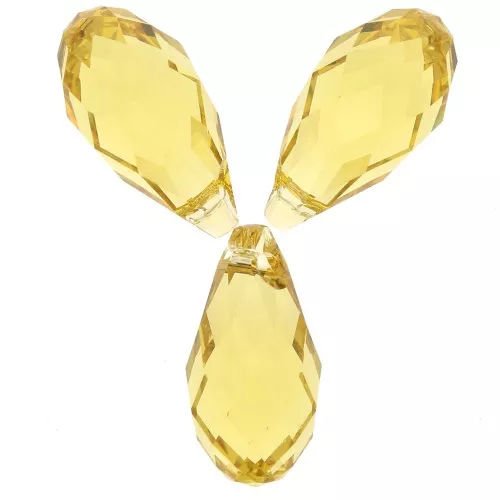 13x6.5mm PureCrystal 6010 Drops - Reinvented Dark Jonquil x1