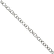 3.5mm 316L stainless steel Jaseron mesh chain x1m