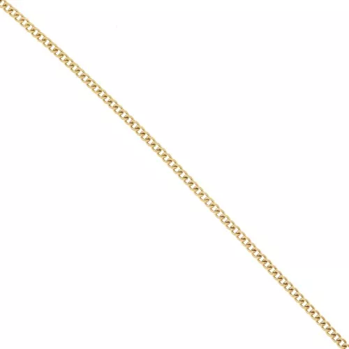 2.9mm Stainless steel 316L Rombo mesh chain - Gold x50cm