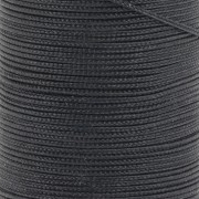 0.8mm Silk braid - Black x1m