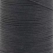 Black - Tresse de soie 0.8 mm - Noir x1m Tresse de soie 0.8 mm - Noir x1m