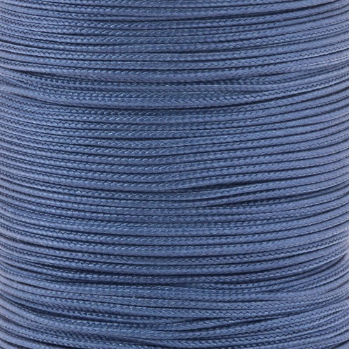 0.8mm Silk braid - Dark Blue x1m