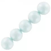PureCrystal 5810 Pearls 12mm Pastel Blue Pearl x4
