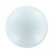 PureCrystal 5817 Cabochon 8mm Pastel Blue Pearl x1