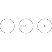 PureCrystal Half-drilled Pearl 5818 8mm Pastel Rose Pearl x1