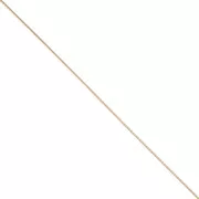 1.2mm 316L stainless steel Snake mesh chain - Gold x50cm