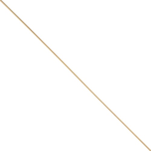 1.2mm 316L stainless steel Snake mesh chain - Gold x50cm