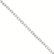 2mm 316L stainless steel Fancy filed mesh chain x1m