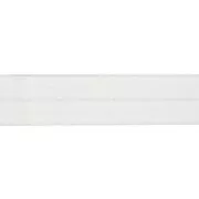 16mm Flat elastic ribbon - Silver glitter x1m