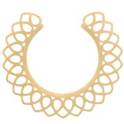 35mm Stainless steel 316L Spacer for openwork necklace - Gold x1|raw }}