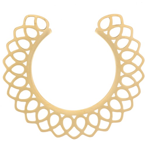 35mm Stainless steel 316L Spacer for openwork necklace - Gold x1