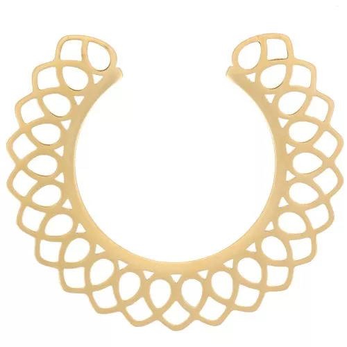 35mm Stainless steel 316L Spacer for openwork necklace - Gold x1