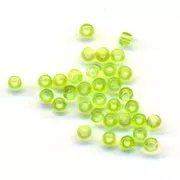 Preciosa 11/0 Seed Beads, 2 mm - Yellow Peridot, 20 g