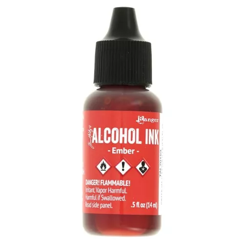 Alcohol-based transparent ink Adirondack Tim Holtz 14ml Ember x1