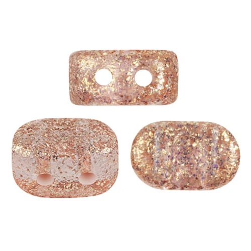 4x6mm Lipsi® glass beads by Puca® - Candy Peach x10g