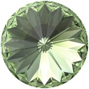 14mm Cabochon PureCrystal 1122 Rivoli - Reinvented Peridot x1|raw }}