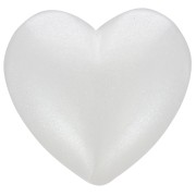 25.5x27mm Translucent resin heart cabochon - Pearlescent white x1|raw }}